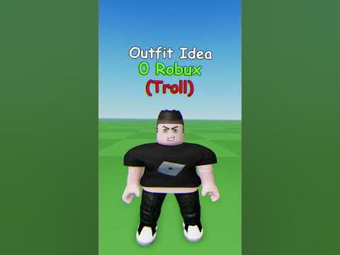 Making Roblox *FREE* Troll Outfit Idea 🤣 - YouTube