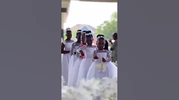 So Cute Flower Girls Entry Wedding Shortfeed Africa 2023 Viral 