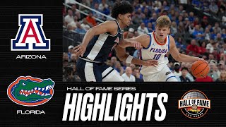 Arizona Vs. Florida 2025 Hall Of Fame Series Mens Basketball Highlights