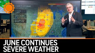 Severe Threat Continues for First Week in June