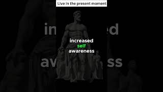 Live in the present moment -  stoicism