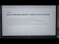 OS • Issues with Multithreading • Thread Local Storage