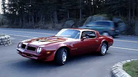 trans-am 76 455 burnout