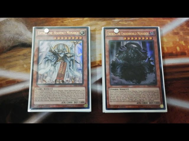 yugioh monarch deck 2016 YU-GI-OH! - Erebus The Underworld (SR01-EN001) - Structure Deck: Emperor of Darkness - Edition How To Build The Best