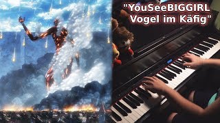 Shingeki no Kyojin 3 Part 2 EP 3 OST - Apple Seed + YouSeeBIGGIRL (Piano & Orchestral Cover) chords