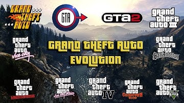 Grand Theft Auto - Evolution of Video Game Graphics from 1997 to 2013