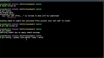 Git   Replacing The Vim Editor