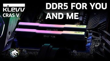 Does more big number mean more better? - Klevv Cras V RGB DDR5 7200mhz Review
