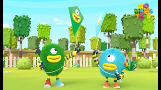 Flying Kites Momonsters In English Educational Animation For Kids 2023