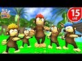 เพลงลิง เจี๊ยกๆ  รวมเพลงสนุกๆ สำหรับเด็ก  By KidsMeSong