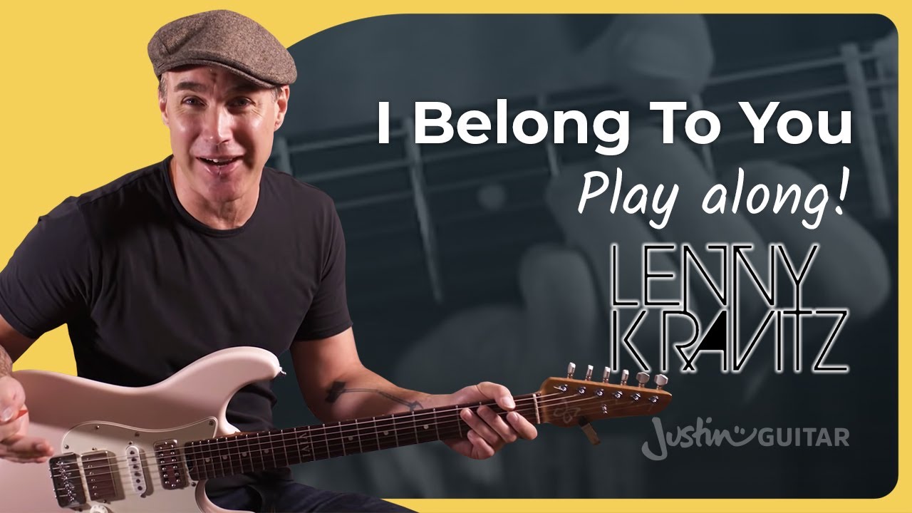 I Belong To You By Lenny Kravitz Easy Guitar Lesson Youtube