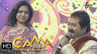 Abhinandhana Song - Mano,Sunitha Performance in ETV GAMA Music Awards 2015 - 13th March 2016