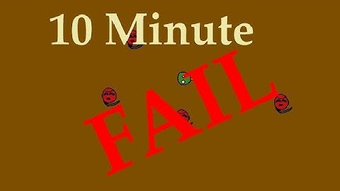 Failing to Make a Game in 10 MINUTES - (Unity Brackeys Challenge)