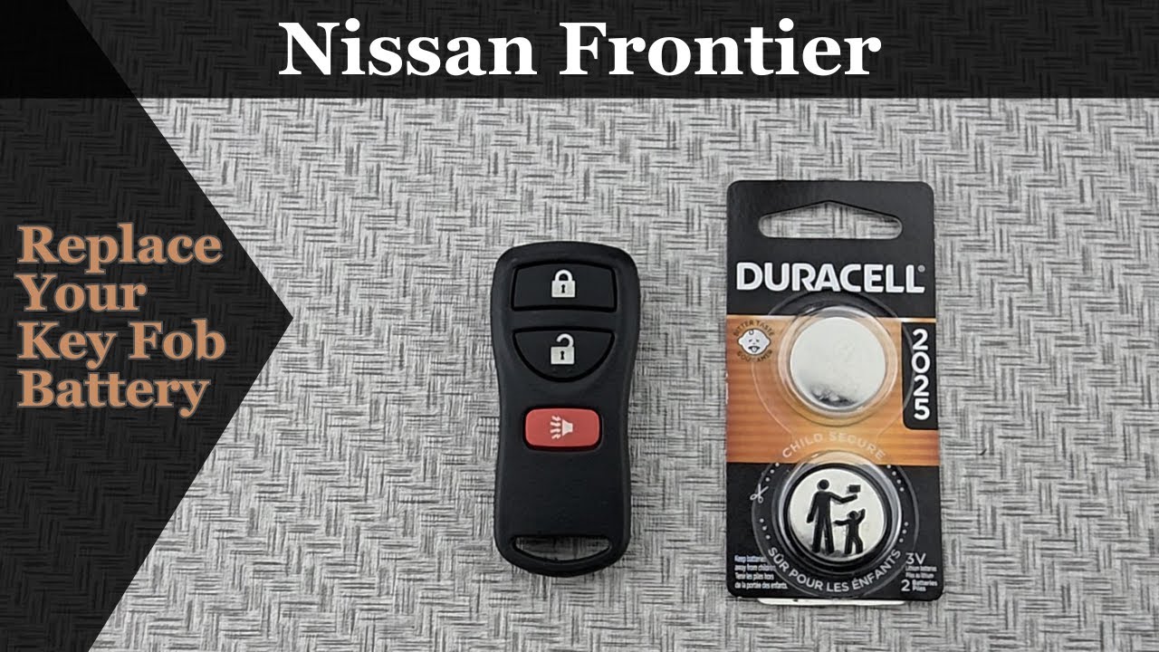 How to DIY Replace or Change a 2011-2019 Nissan Frontier Key Fob Remote ...