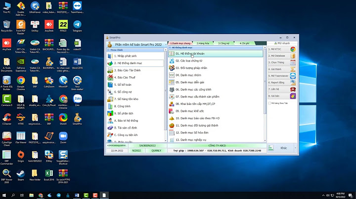 Hướng dẫn cài đặt phần mềm kế toán smart pro năm 2024