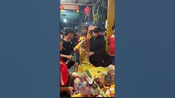 Ritual Pemanggilan arwah.. budaya Thionghoa kalimantan. #atraksi #fyp #fypシ