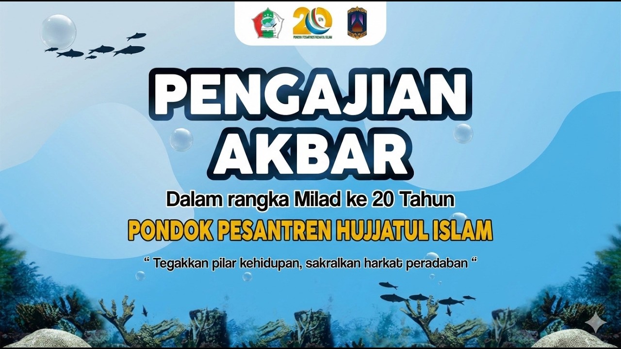 🔴 LIVE STREAMING | PENGAJIAN AKBAR DALAM RANGKA MILAD KE-20 TAHUN | PP. HUJJATUL ISLAM