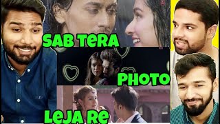 Pakistani Reaction on Sab Tera | Photo song | Leja Re | Desi Peeps Reaction |