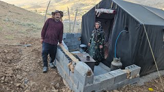 From an old kitchen to a new structure; did Ahmad and Farideh's dream come true?