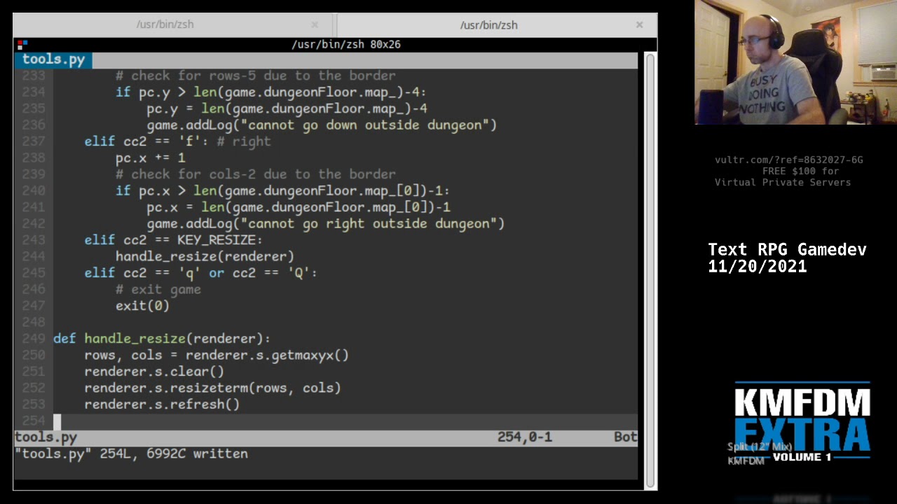 Text RPG Gamedev in Python | Classes, objects, etc. | #gamedev # ...