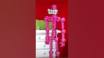 Mo Gets A New Smile #ModiBot #StopMotion #Animation #shorts #meme #fyp