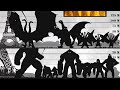 Evolution of King Kong VS King Ghidorah : Size Comparison