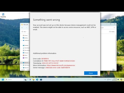 Microsoft Sign In Error 1200, Something Went Wrong [Solution]