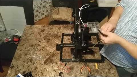 Tronxy X3 3D Printer Build Video and a first print