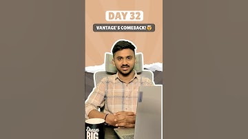 Day 32 results of 365 days Algotrading Challenge | GT v/s GV #algotrading #optionstrading #shorts