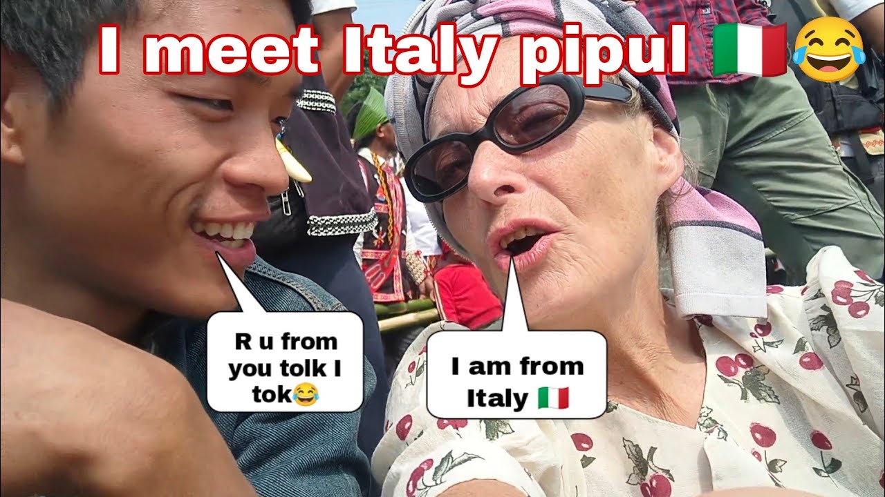 I Meet Italy🇮🇹 People In 😱 ll Longding District oriah Festival 🎎 2025