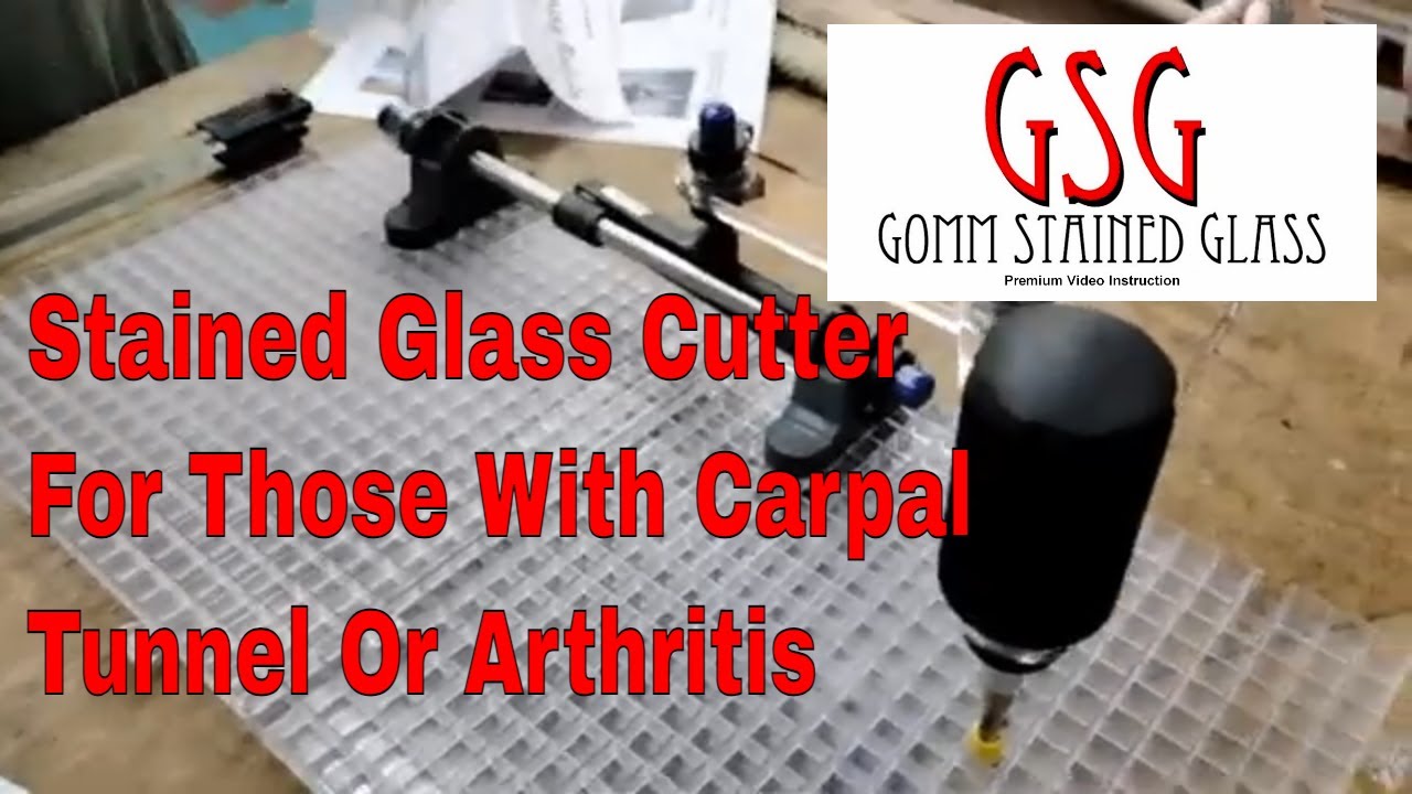 Glass Cutter For Those With Carpal Tunnel Or Arthritis V-425 