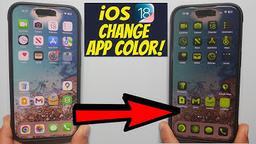 iOS 18 How to Change APP COLOR!