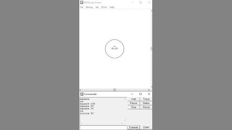 How to draw circles in Logo #shorts