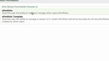 Tutorial: Assign ePortfolio Managers