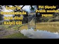 İzmir'de gezlicek yerler.Bornova'ya bağlı gizli göl ve Pet şişeyle musluk yapımı (izmir travel)