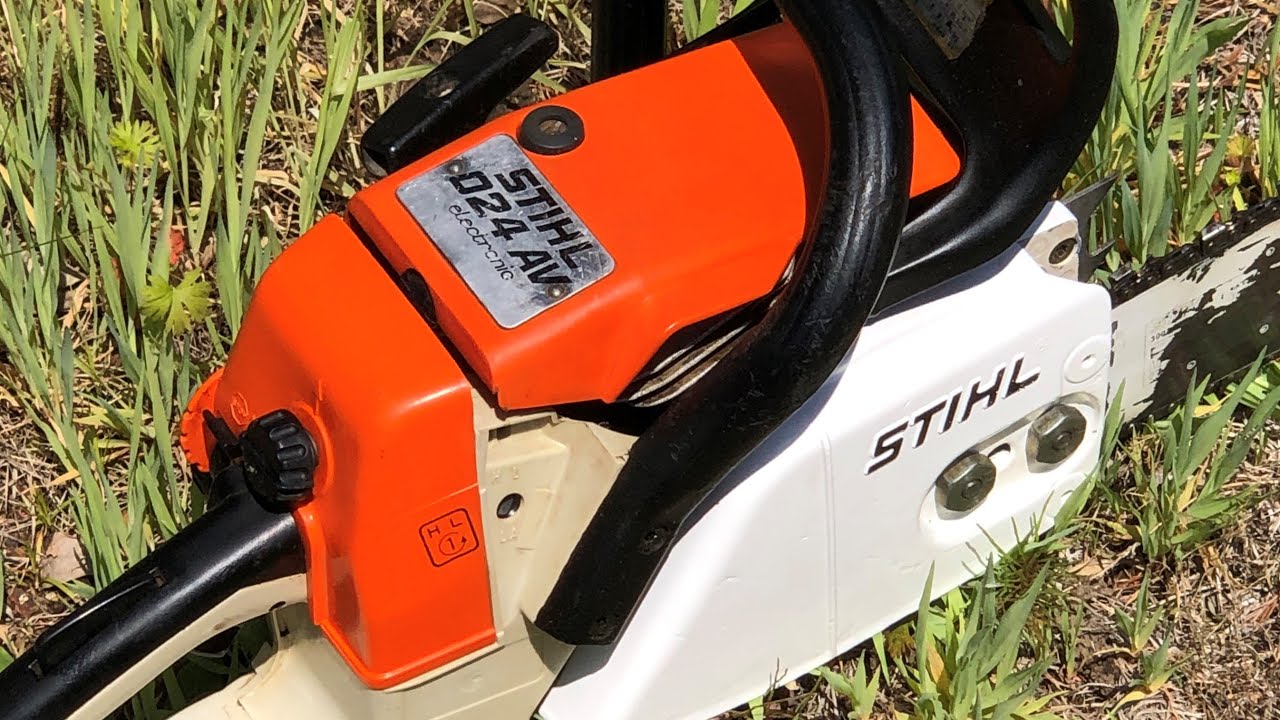 スチール024AV チェーンソー STIHL 024AV YouTube