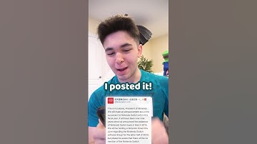 Nintendo Announcing Switch 2!