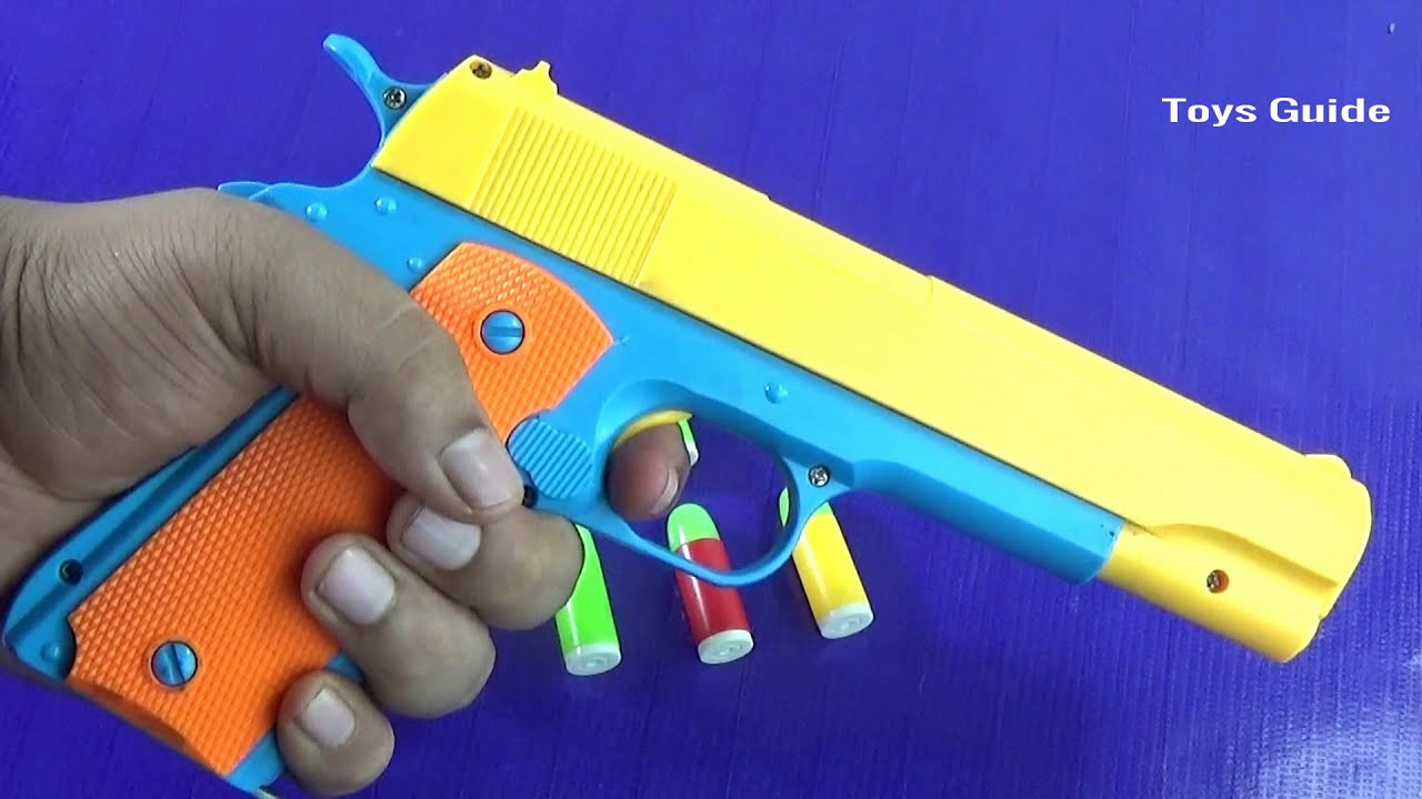 Guns Toy! Colored Toy Guns Realistic 11 Scale 45 ACP Bulldog Revolver