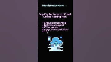 Top Key Features of cPanel Deluxe Hosting Plan | Cheap cPanel Hosting