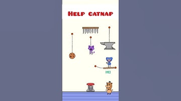 Help CatNap Challenge Smiling Critters I Poppy Playtime #catnap  #challenge  #trending #gameshorts