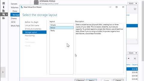 20740C Module 4 - Demonstration: Configuring Storage Spaces