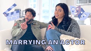 What it's REALLY like marrying an actor | "We're Not Really Strangers" game #Habibaes