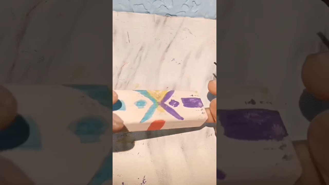 Painting on Jenga blocks YouTube