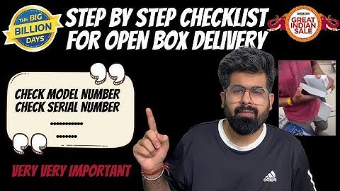 Watch this to avoid getting SCAMMED in BBD | Step by Step Checklist for Open box delivery for iPhone