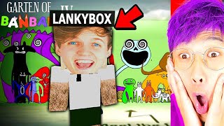 CRAZIEST RAINBOW FRIENDS VIDEOS EVER CYAN BROKE INTO HOUSE cash and nico garten of banban 4 lankybox