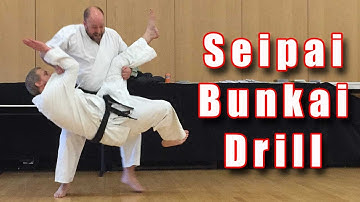 Practical Kata Bunkai: Seipai from the start to the slam