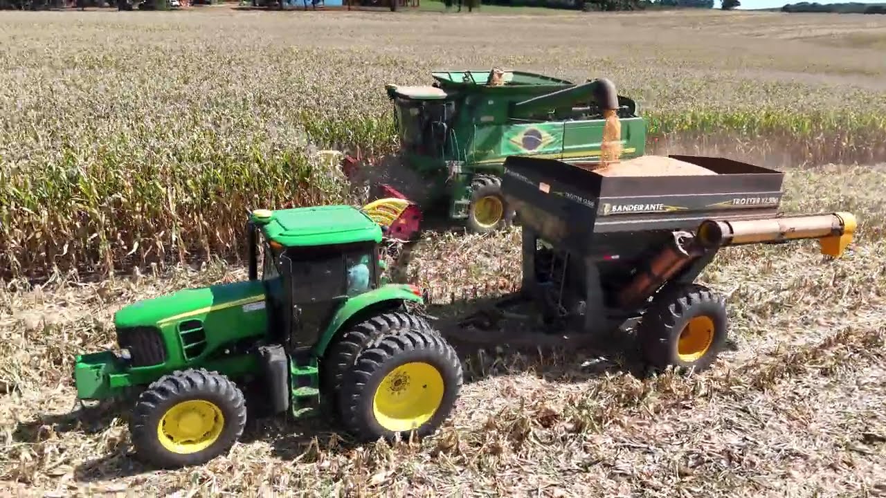 Brasilien Maisernte Rio Grande do Sul   John Deere