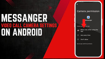 Messenger Video Call Camera Settings ! guide 2025