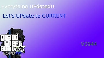 Updating  LSPDFR to Current V2944