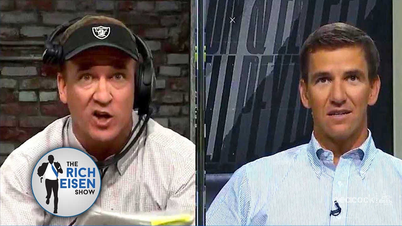 “It Was Spectacular!” – Rich Eisen on Peyton & Eli Manning’s MNF Debut Telecast | Rich Eisen
